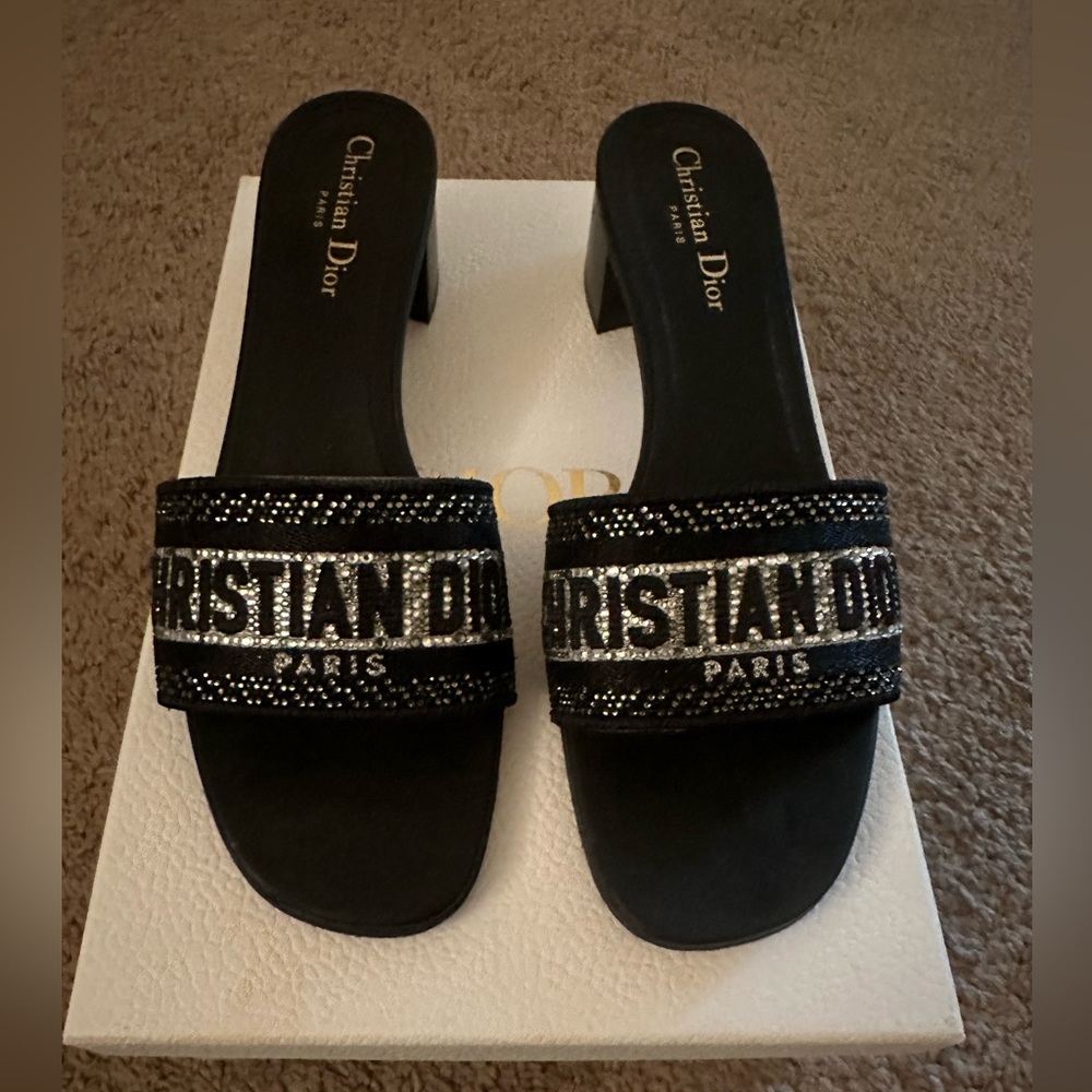 Dior slides authentic. Size 40.